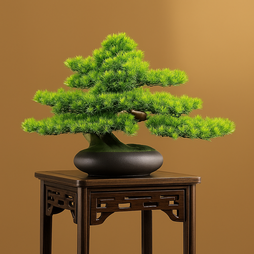 simulation arbre bonsaï pour décoration intérieure et aménagement extérieur