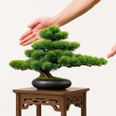 simulation arbre bonsaï pour décoration intérieure et aménagement extérieur