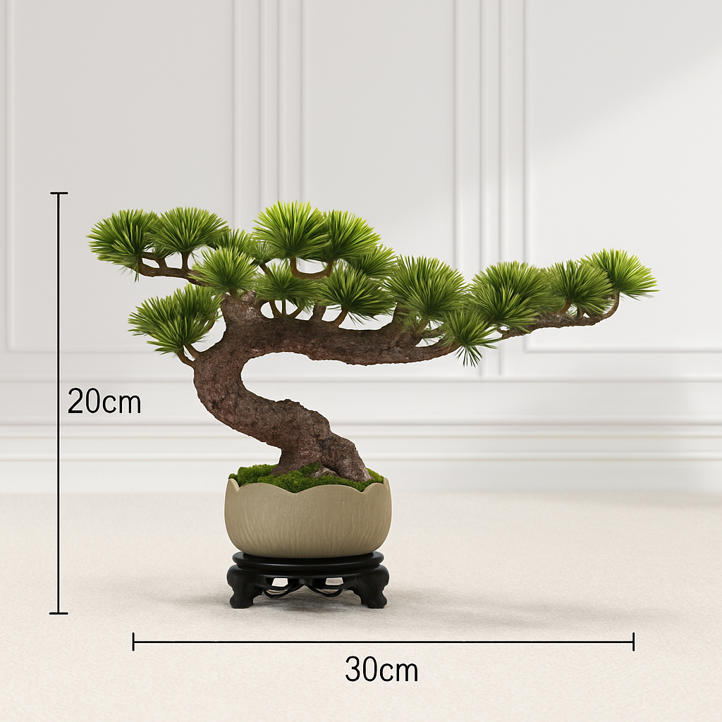 simulation arbre bonsaï pour décoration intérieure et aménagement extérieur - vue 23 sur 31