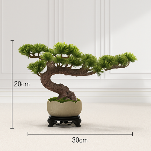 simulation arbre bonsaï pour décoration intérieure et aménagement extérieur