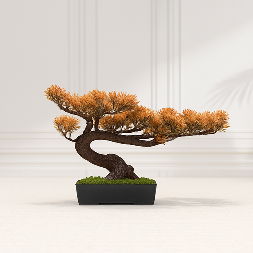 simulation arbre bonsaï pour décoration intérieure et aménagement extérieur