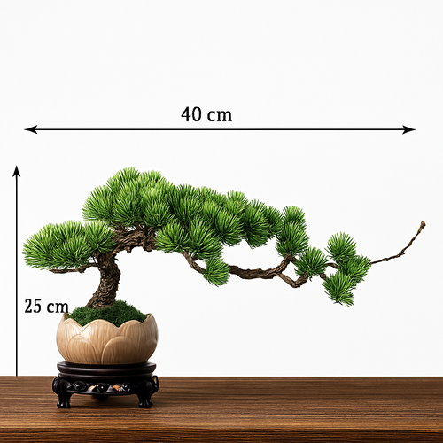 simulation arbre bonsaï pour décoration intérieure et aménagement extérieur