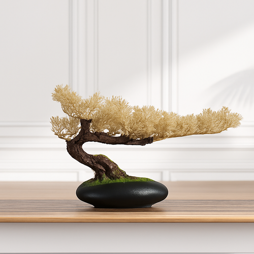 simulation arbre bonsaï pour décoration intérieure et aménagement extérieur