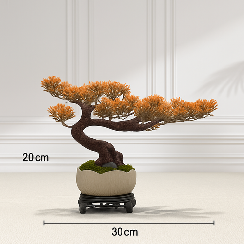 simulation arbre bonsaï pour décoration intérieure et aménagement extérieur