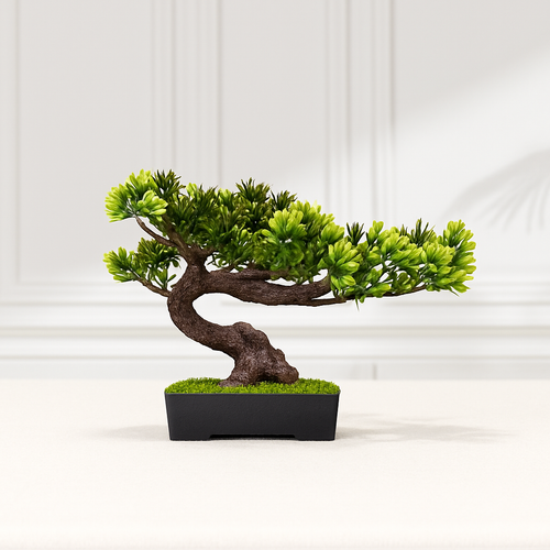 simulation arbre bonsaï pour décoration intérieure et aménagement extérieur