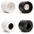 Spot Downlights LED anti-éblouissants montés en Surface 7W9W12W15W20W24W Epistar puce COB Angle réglable