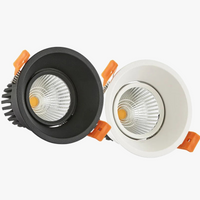 Runder LED-Einbaustrahler dimmbar für stilvolle Innenraumbeleuchtung