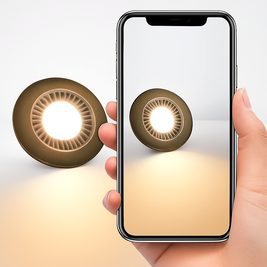spot led encastrable rotatif 360 degrés pour intérieur - vue 6 sur 8