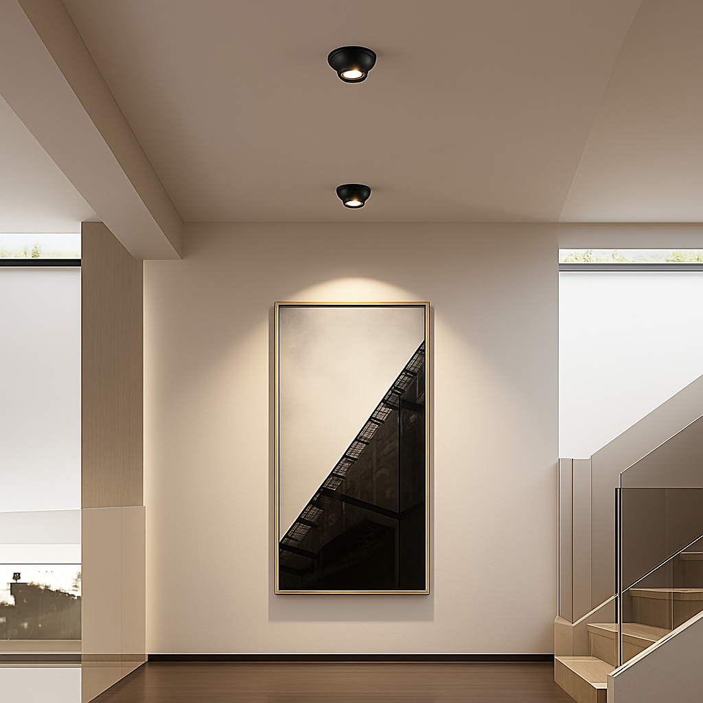 spot led encastrable rotatif à intensité variable éclairage intérieur - vue 5 sur 5