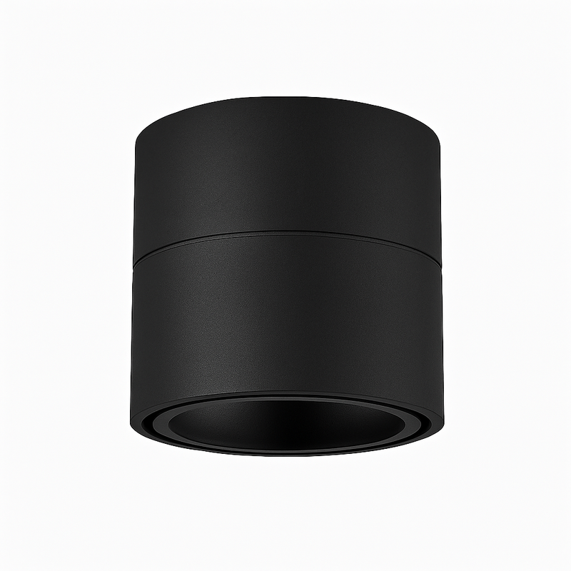 Spot LED orientable cylindrique Rotation