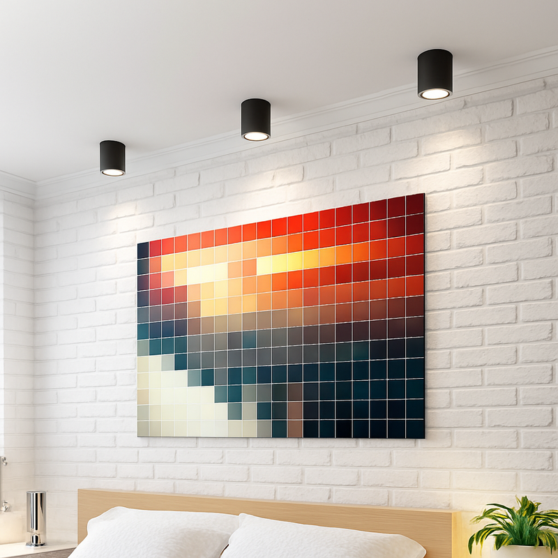 Spot LED orientable cylindrique Rotation