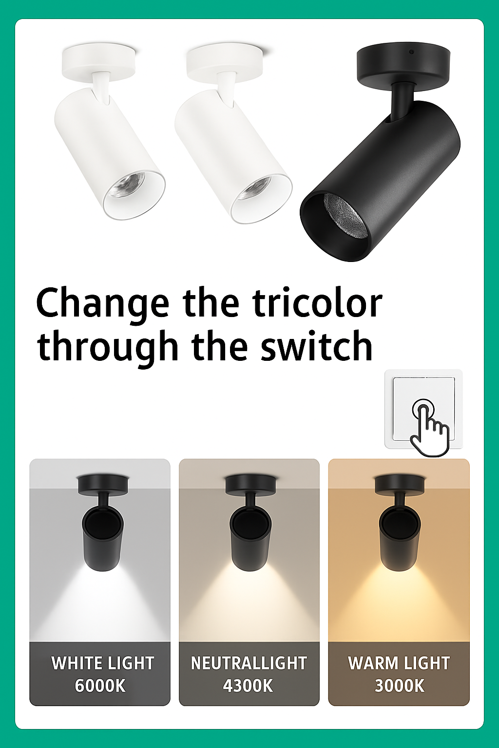 spot led pour éclairage intérieur design et moderne - vue 4 sur 12