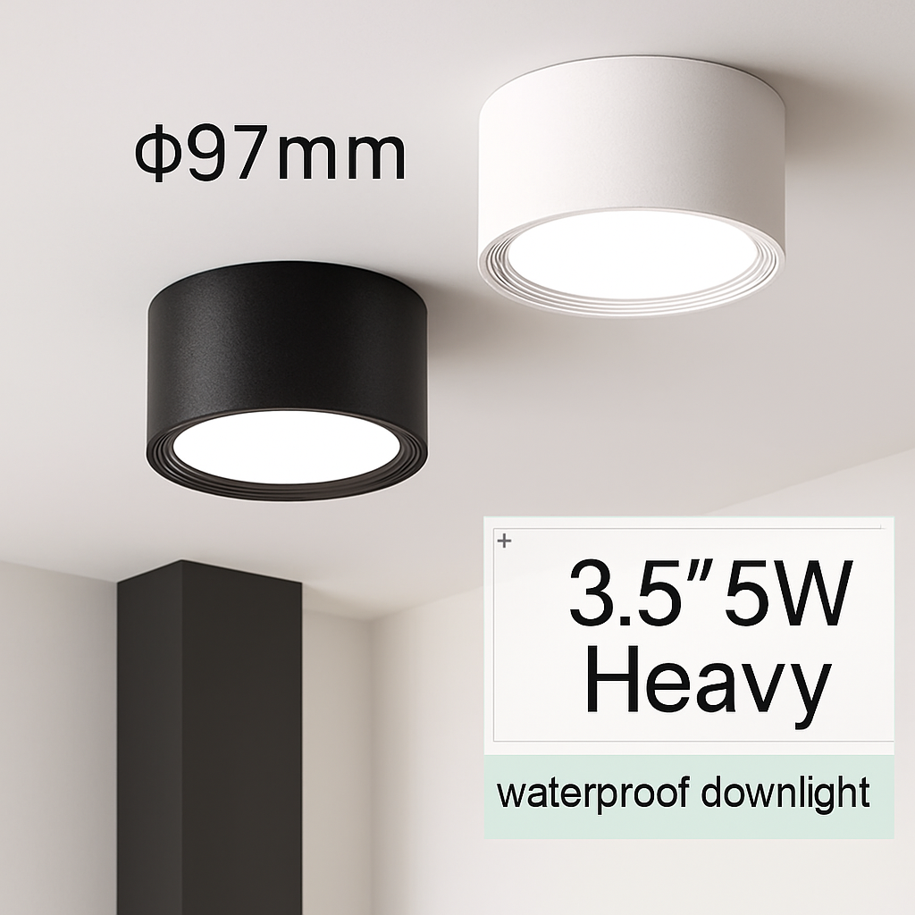 spot led étanche pour extérieur et intérieur éclairage moderne - vue 5 sur 13