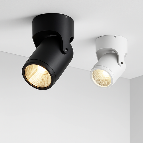 Spot lumineux LED coloré pour le plafond