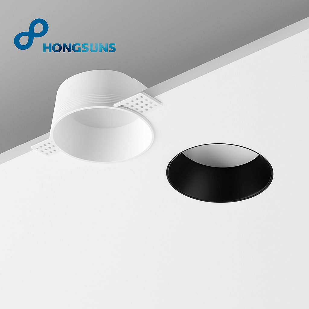 spot lumineux led encastrable anti-éblouissement pour intérieur