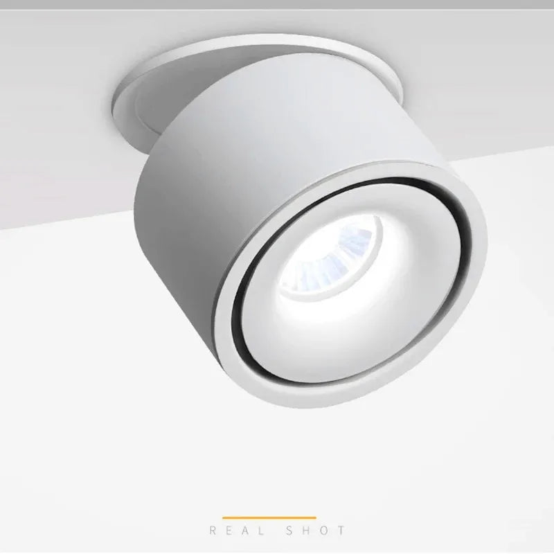 Spot lumineux Led encastrable et rotatif avec technologie Cob