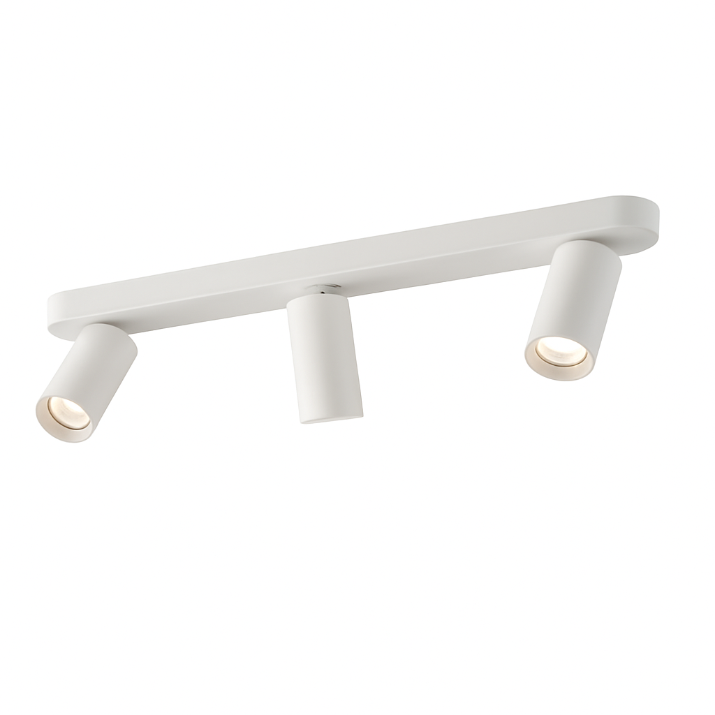 Spot moderne LED rond avec plusieurs cylindres Surface - vue 9 sur 9