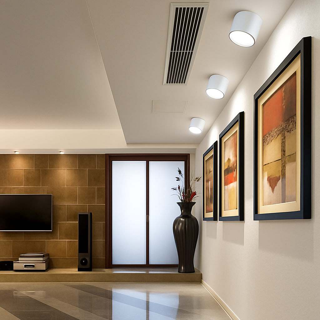 Spot rond LED avec orientation à 360° Light - vue 9 sur 8