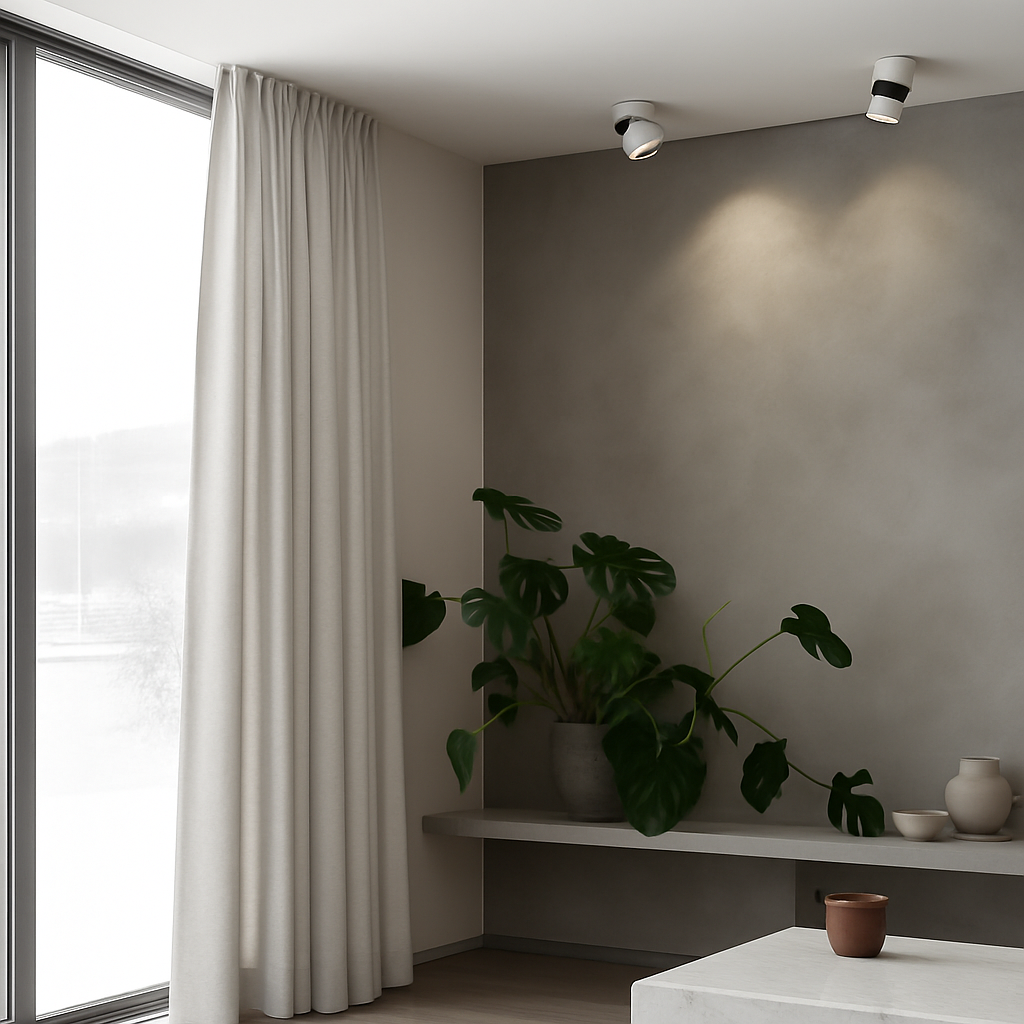 Spots LED design rond dirigeable - vue 5 sur 8