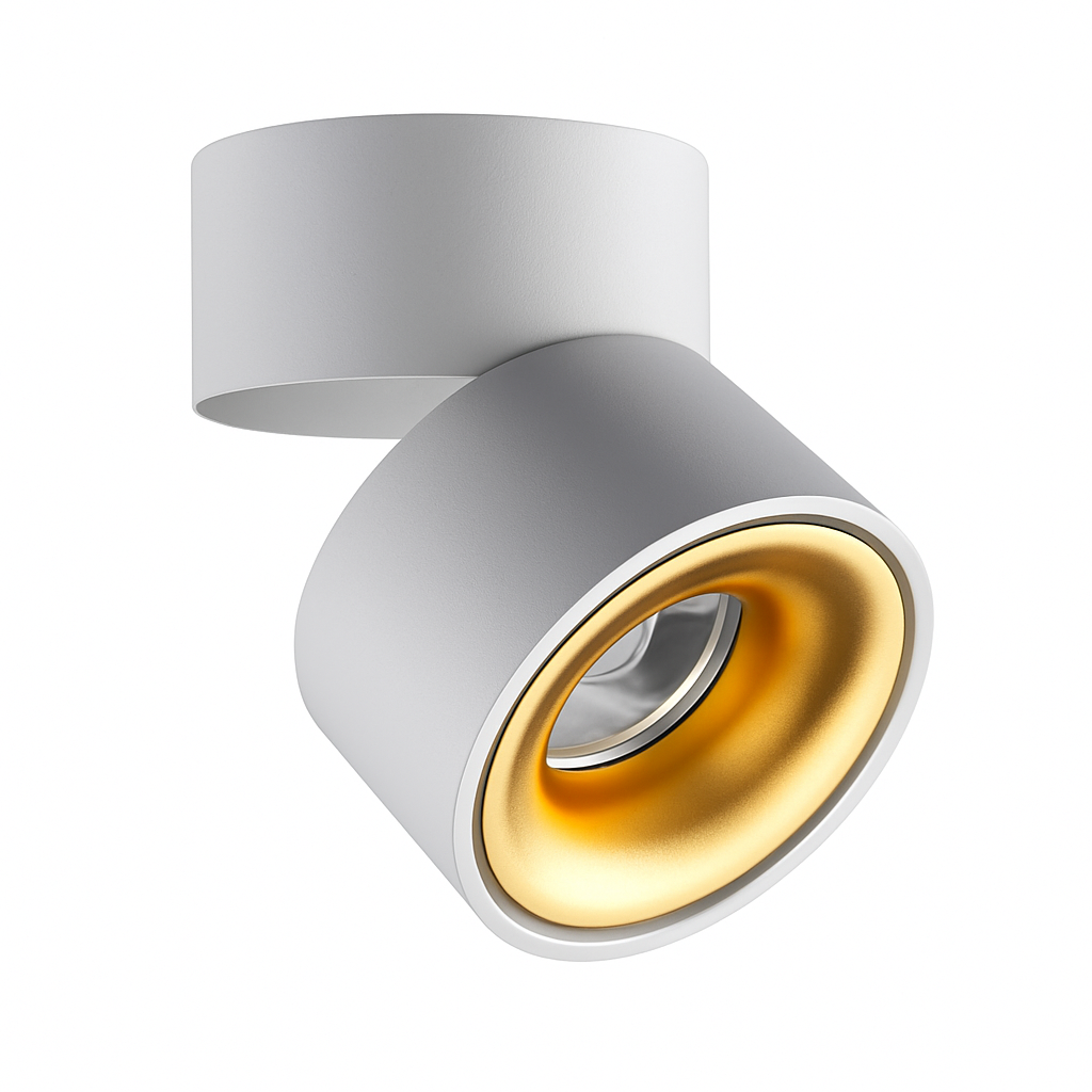 Spots LED design rond dirigeable - vue 6 sur 8