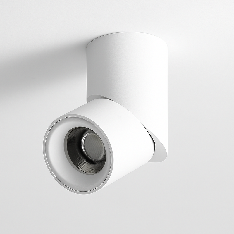 spots led rotatifs à intensité variable pour éclairage intérieur