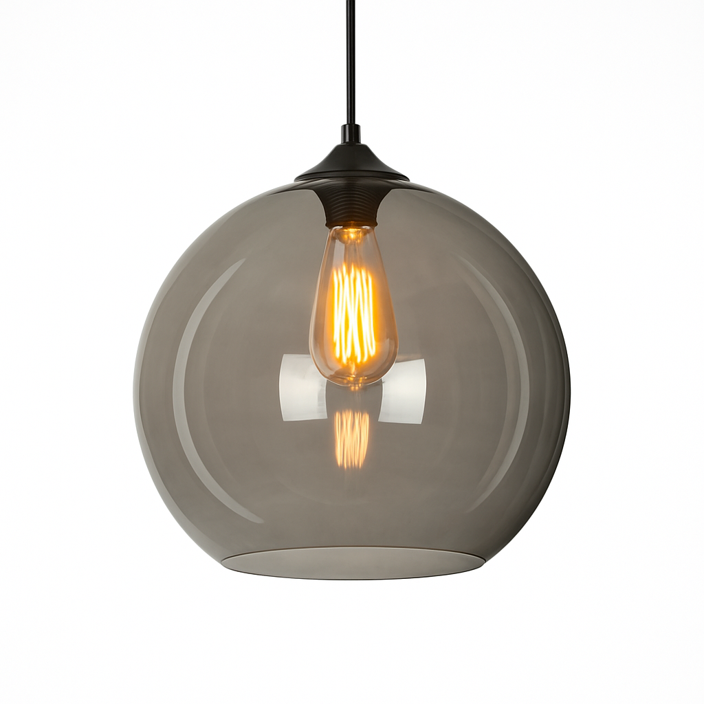 Suspension boule en verre moderne Clear - vue 4 sur 7