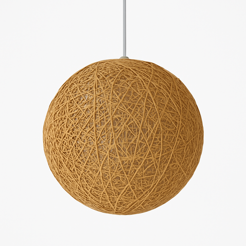 Suspension boule papier Wicker