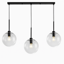 Suspension boules en verre et tige