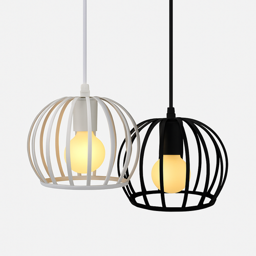 Suspension cage en forme de boule Drop