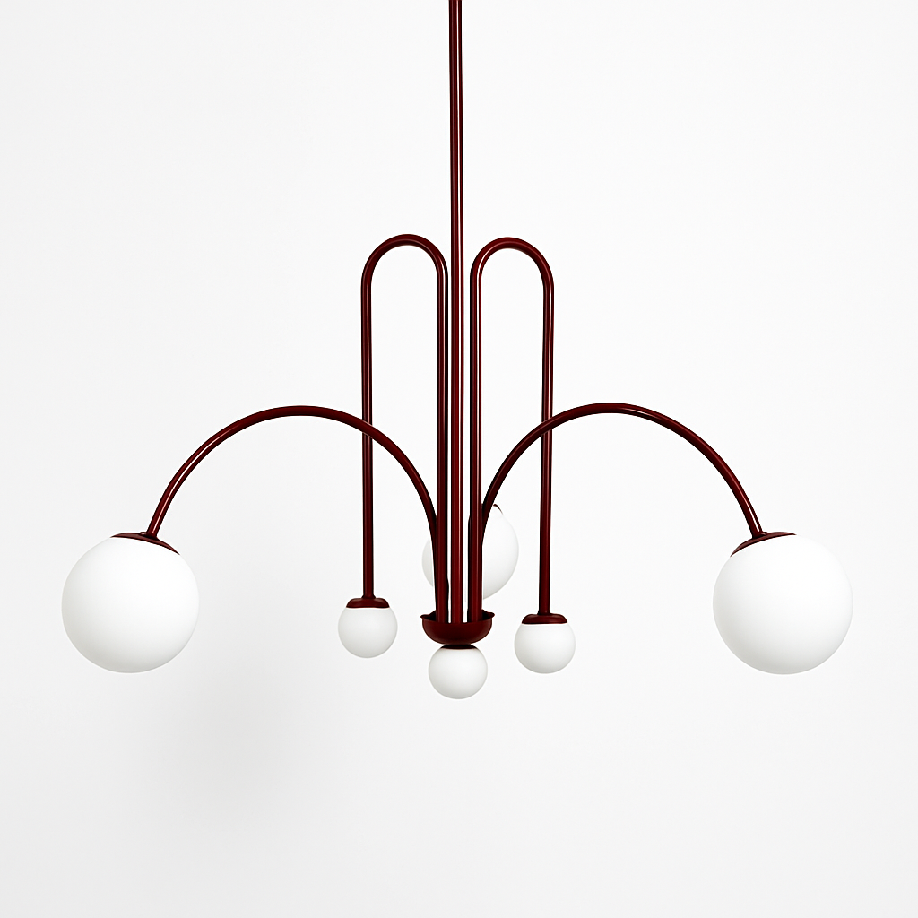 suspension créative en verre pour décoration intérieure moderne - vue 2 sur 12