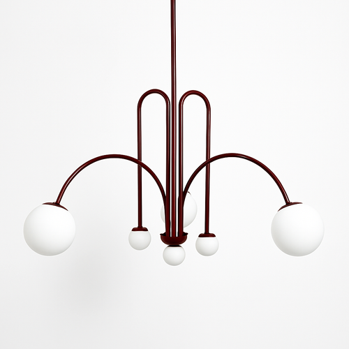 suspension créative en verre pour décoration intérieure moderne
