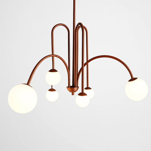 suspension créative en verre pour décoration intérieure moderne