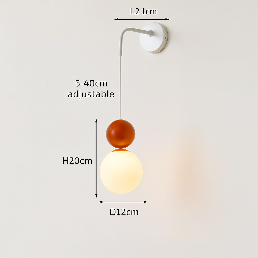 suspension danoise led boule lumineuse pour décoration intérieure - vue 14 sur 29