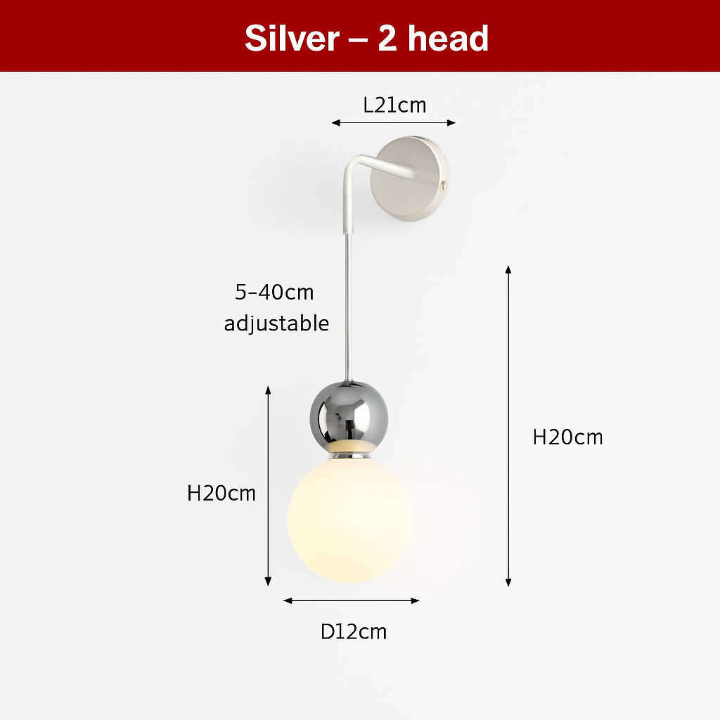 suspension danoise led boule lumineuse pour décoration intérieure - vue 26 sur 29