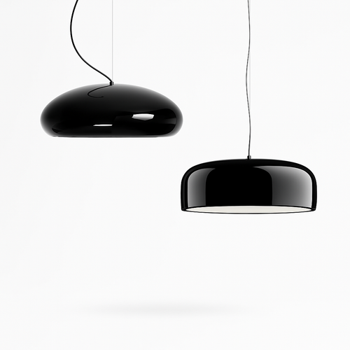 Suspension design aux formes arrondies Glossy