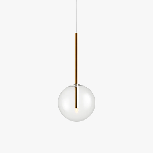 Suspension design avec boule en verre suspendue Dixie