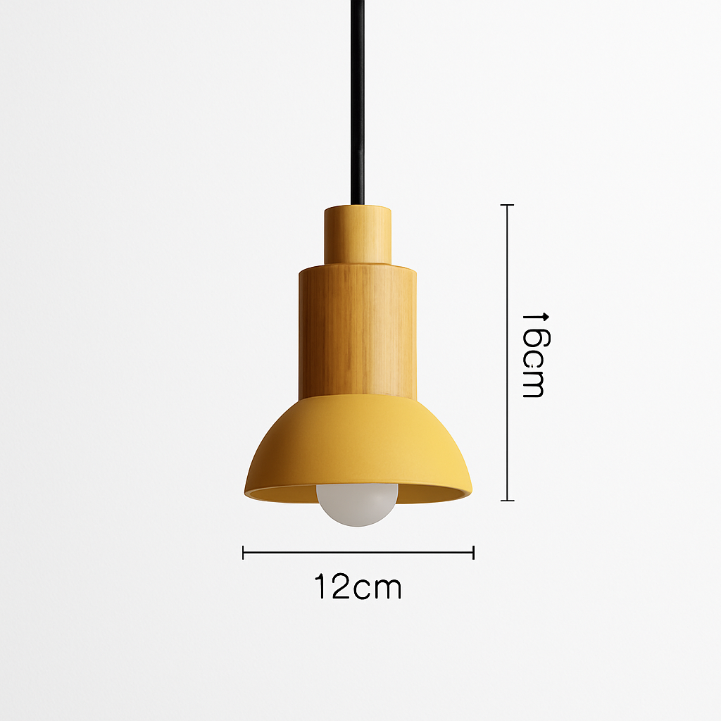 Suspension design en bois et métal de différentes formes Window - vue 7 sur 17
