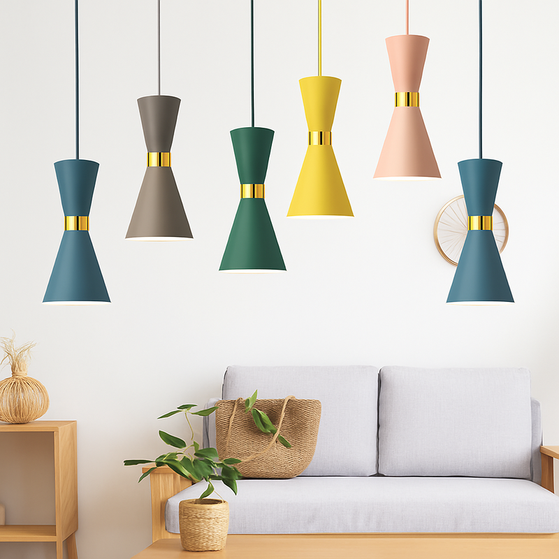 Suspension design LED en aluminium Funnel