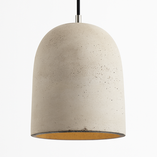 Suspension design LED en ciment (plusieurs formes) - vue 11 sur 11