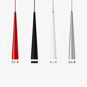 LED-Design-Pendelleuchte in Kegelform (verschiedene Farben)