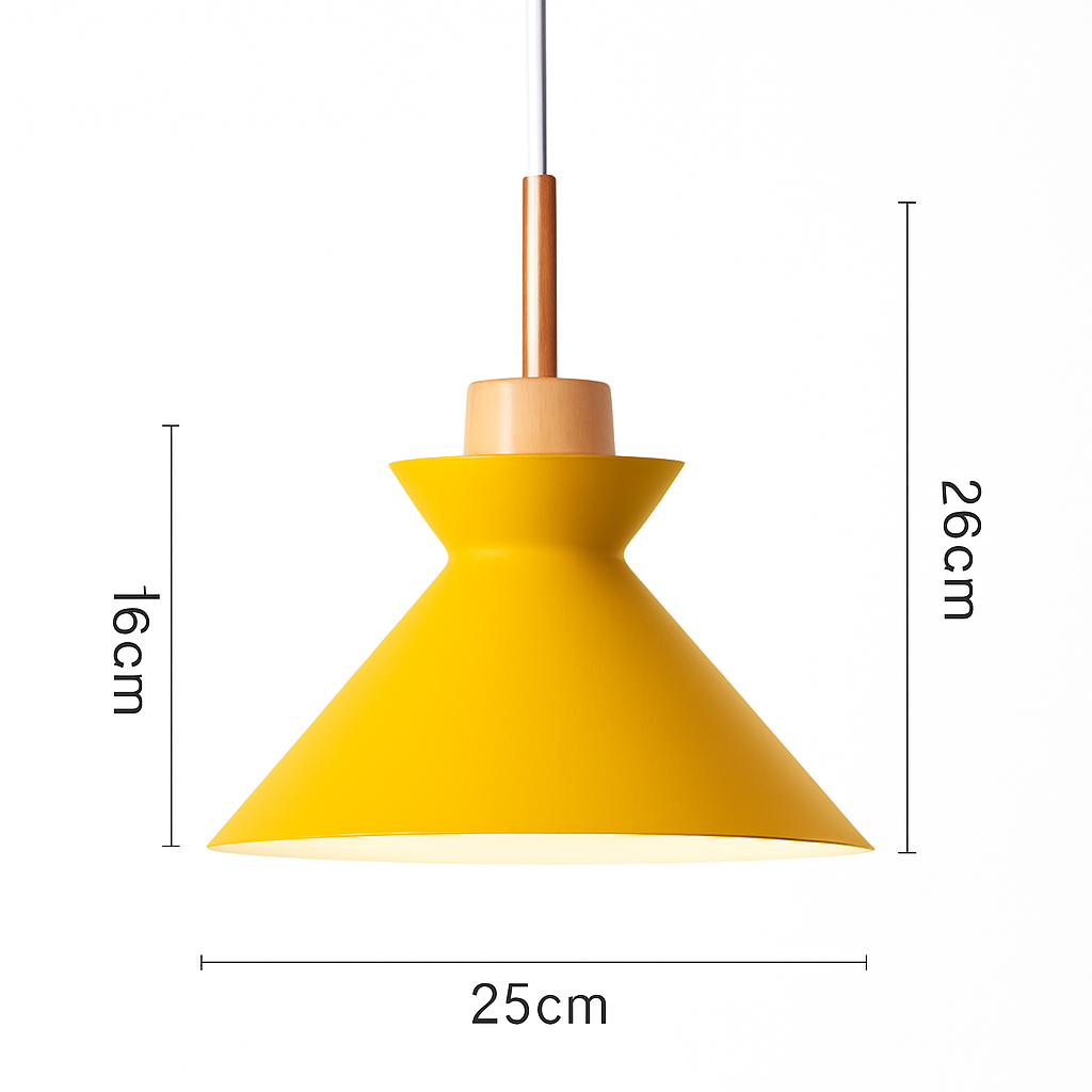 Suspension design moderne à LED de couleur Lampes - vue 6 sur 15
