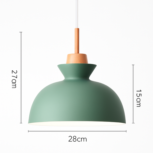 Suspension design moderne à LED de couleur Lampes