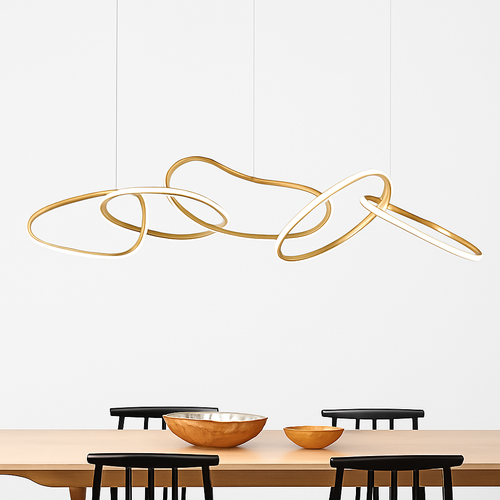 suspension design moderne pour éclairage intérieur élégant