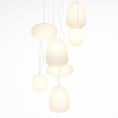 suspension design nordique en verre pour décoration intérieure