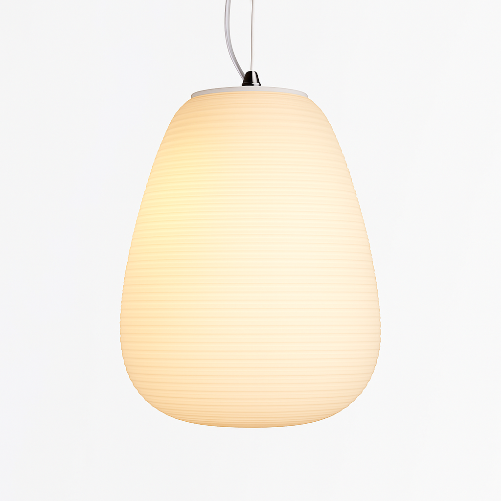 suspension design nordique en verre pour décoration intérieure - vue 5 sur 9