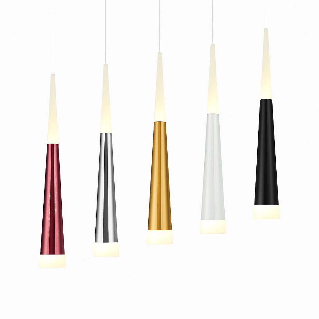suspension en aluminium acrylique pour cuisine et bar - vue 6 sur 11