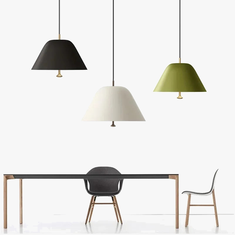 Suspension en fer au design nordique LED
