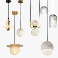 Suspension en marbre au design moderne