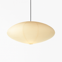 suspension en papier de riz design danois pour intérieur élégant