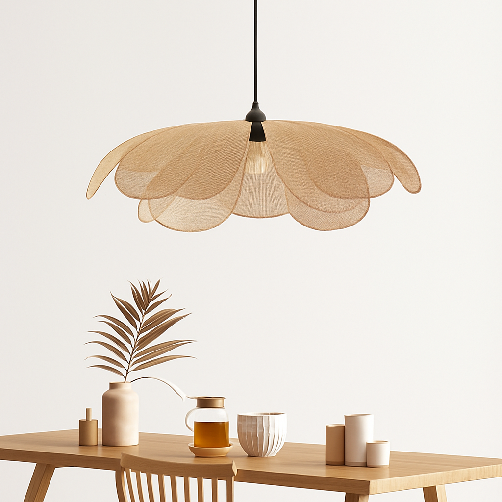 suspension en rotin tissé pour un décor élégant et moderne - vue 6 sur 16